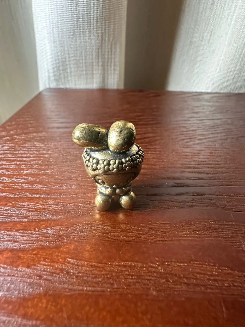 Mini Brass Melody Bunny Collectible Figurine - Vintage Style - Picture 8 of 14